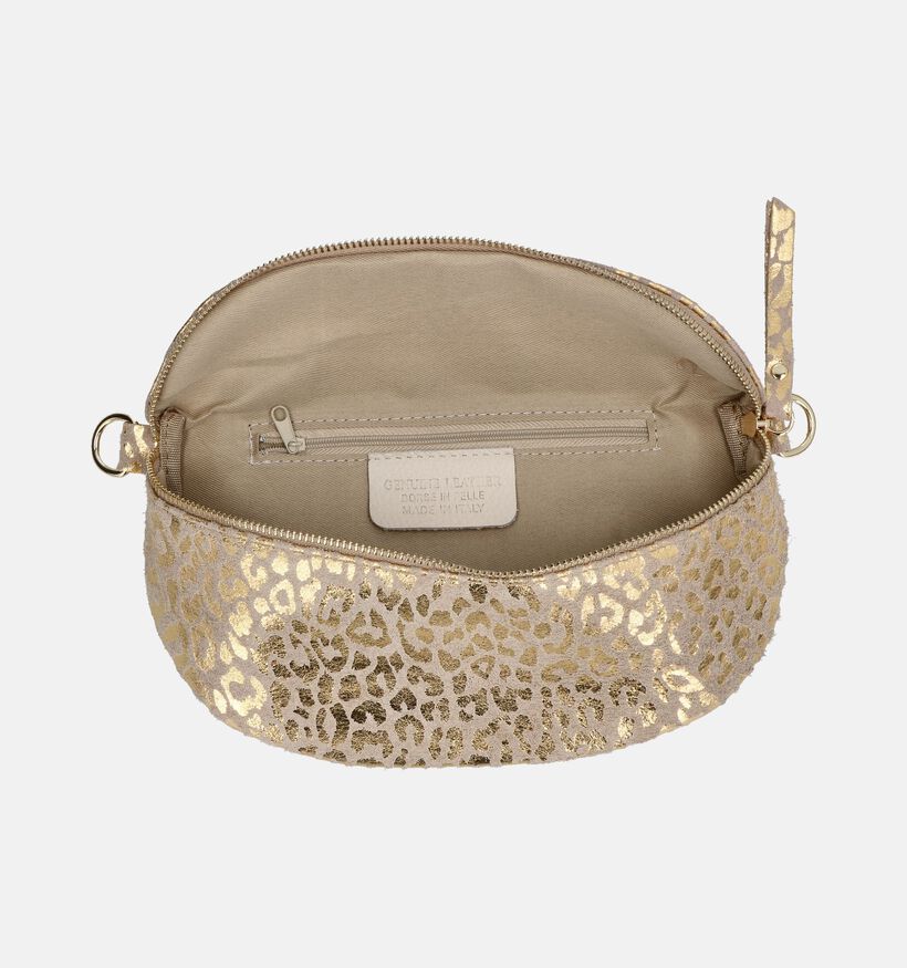 Via Limone Beige Crossbody heuptas voor dames (360496)