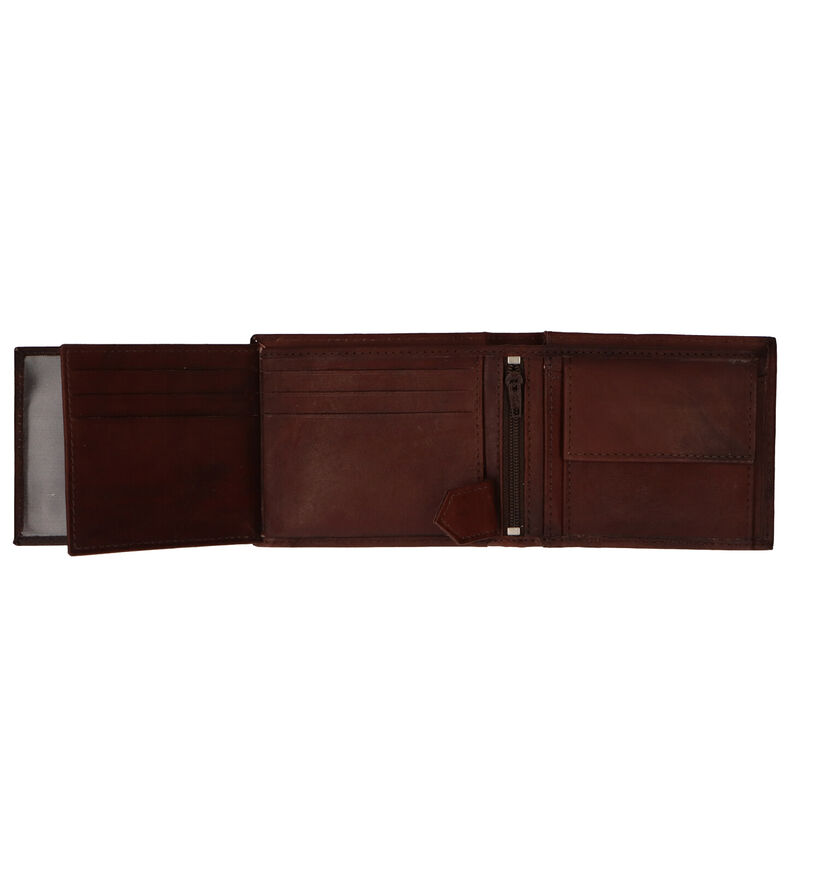 Euro-Leather Zwarte Portefeuille voor heren (365214)
