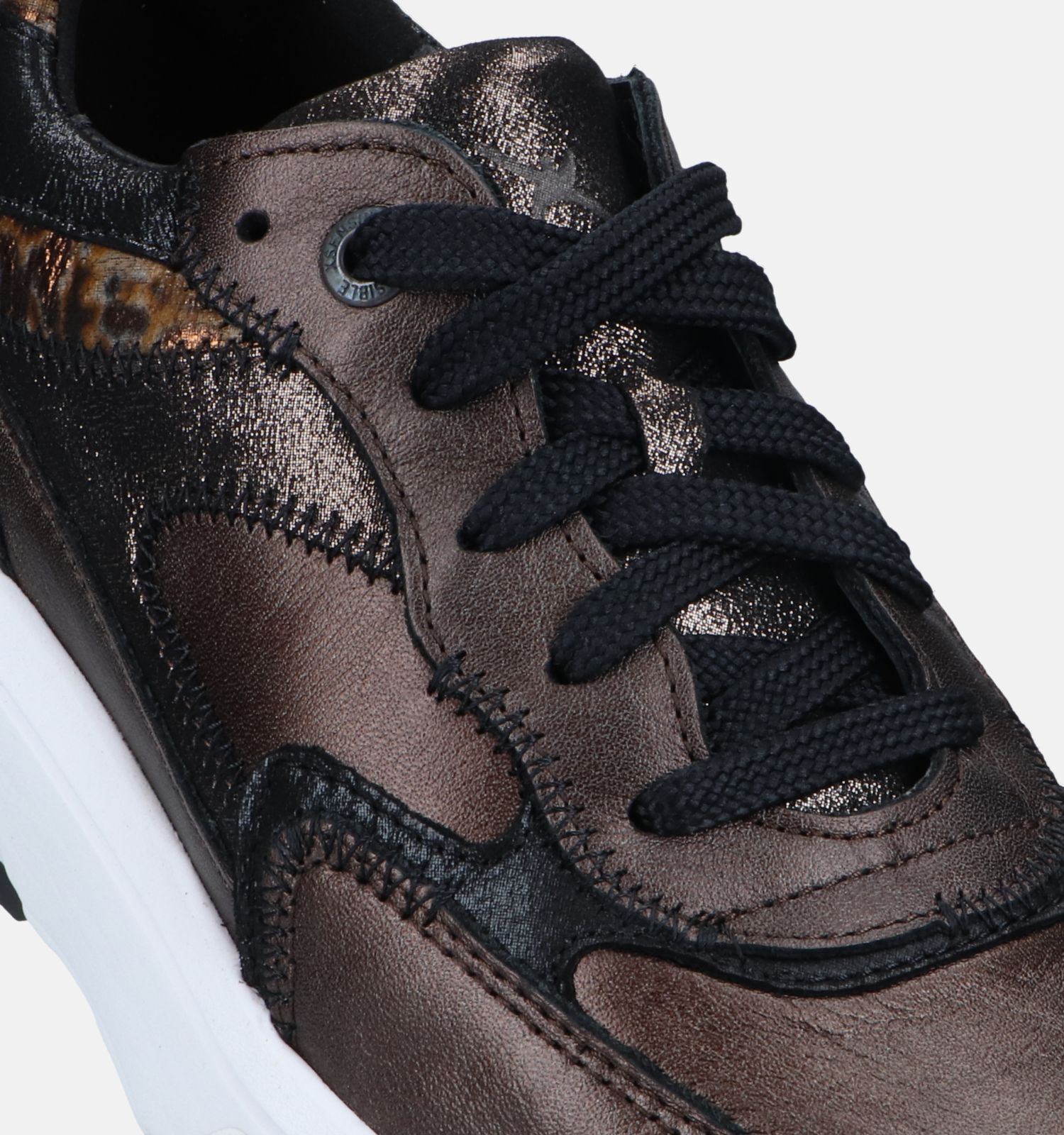 Xsensible Ponte Vecchio Bruine Sneakers Dames Sneakers Lage schoenen Online op TORFS.BE