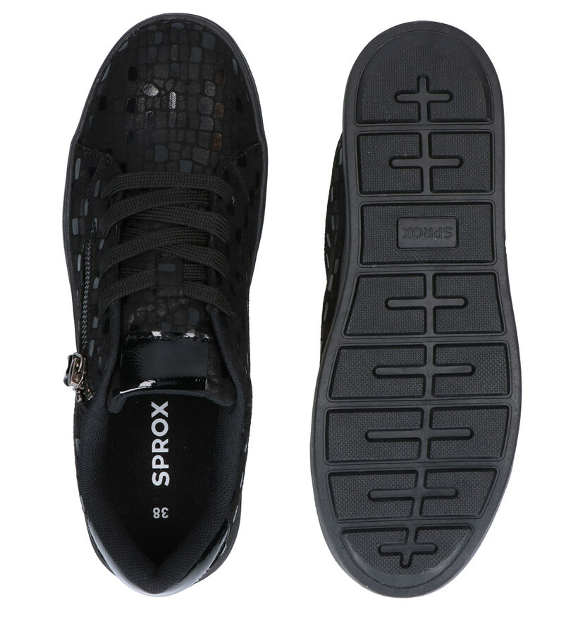 Sprox Baskets casual en Noir en simili cuir (288450)