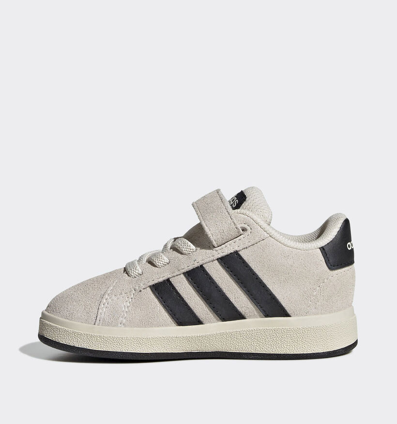 adidas Grand Court 00s Beige Sneakers voor jongens (365388) - geschikt voor steunzolen