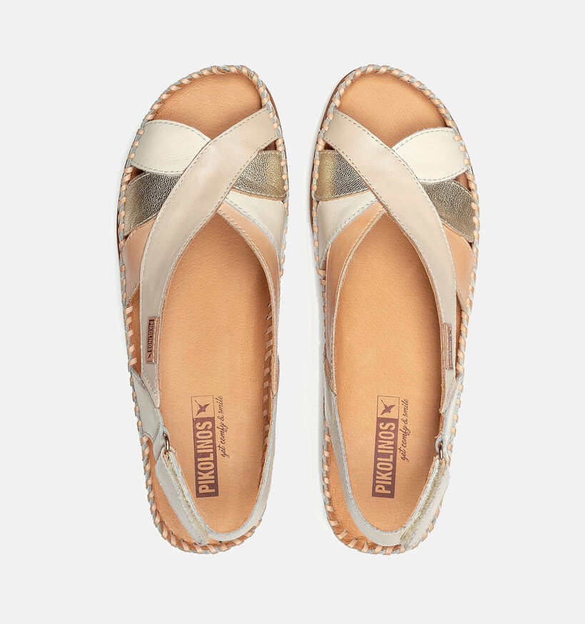Pikolinos Ecru Cadaques Sandalen voor dames (354668)