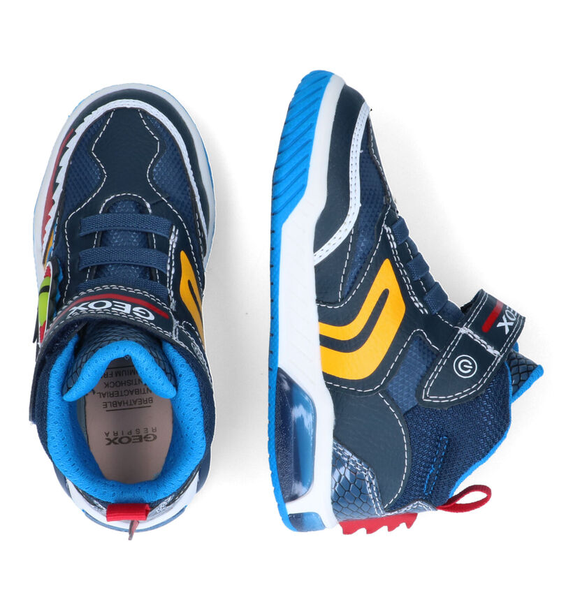 Geox Inek Blauwe Sneakers voor jongens (312558) - geschikt voor steunzolen