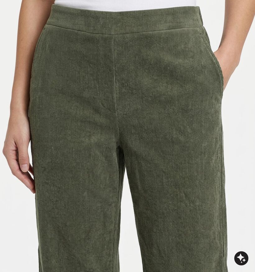 Vero Moda Elly Donkergroene Broek voor dames (379703)