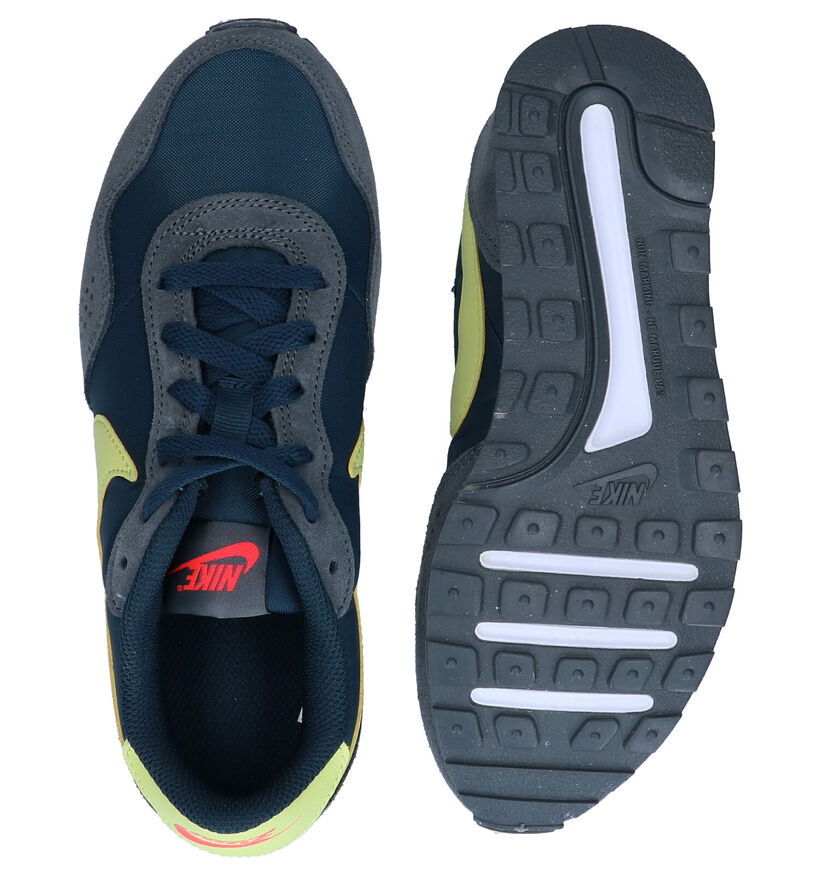 Nike MD Valiant Blauwe Sneakers en textile (277532)