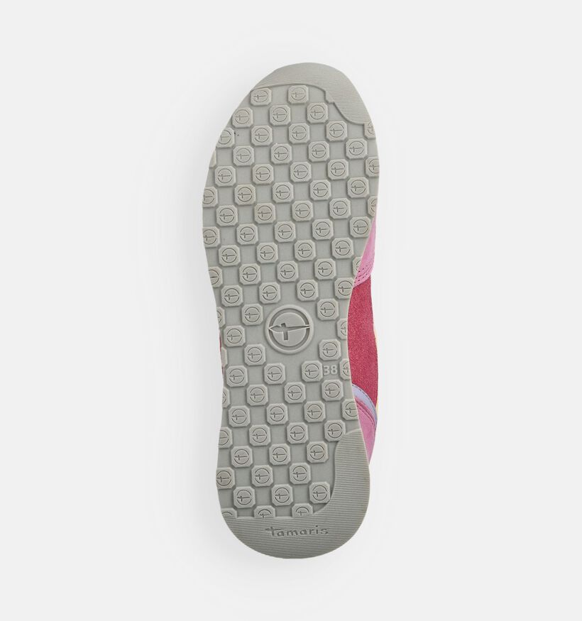 Tamaris Baskets casual en Rose pour femmes (368550) - pour semelles orthop&eacute;diques