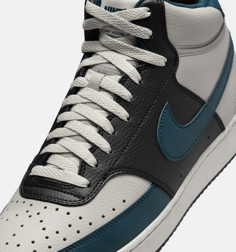 Nike Court Vision Mid Next Nature Grijze Sneakers voor jongens, heren (343760)