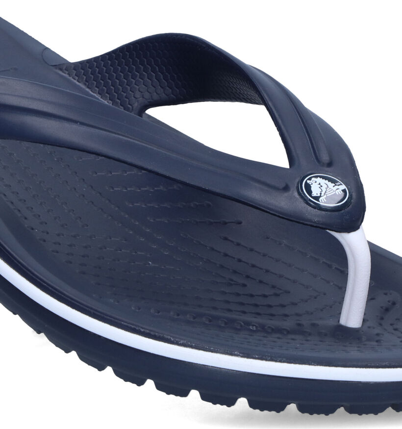 Crocs Crocband Flip Zwarte Teenslippers in kunststof (324171)