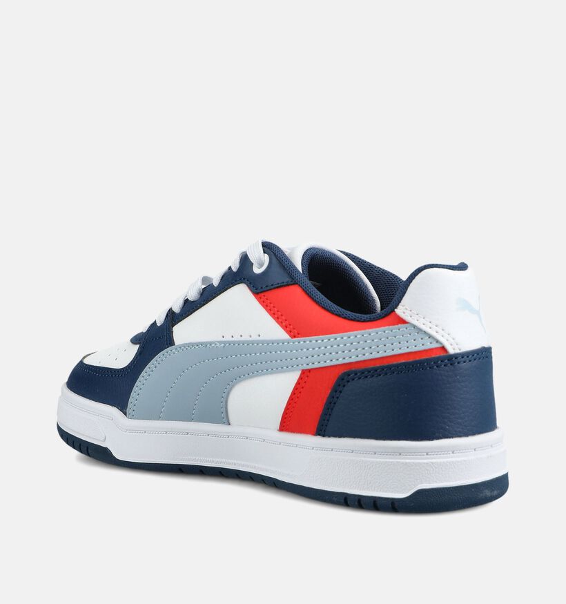 Puma Caven III Block Baskets basses en Bleu pour gar&ccedil;ons (375569) - pour semelles orthop&eacute;diques
