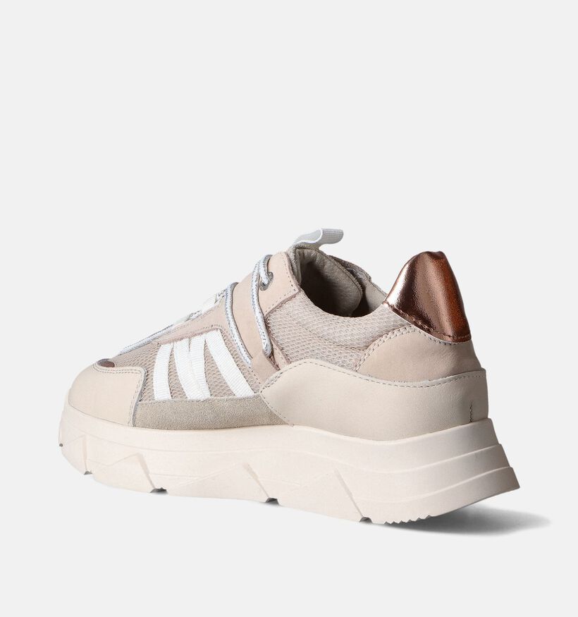 Tango Kady Fat Beige Sneakers voor dames (362956) - geschikt voor steunzolen