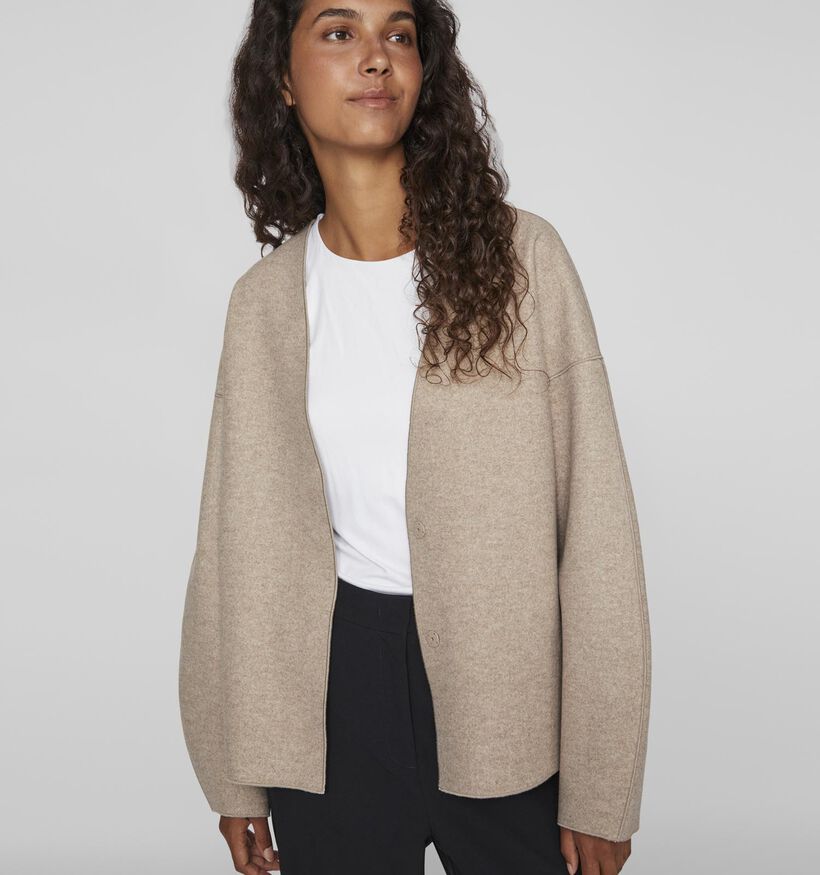 Vila Juice Beige Cardigan voor dames (368058)
