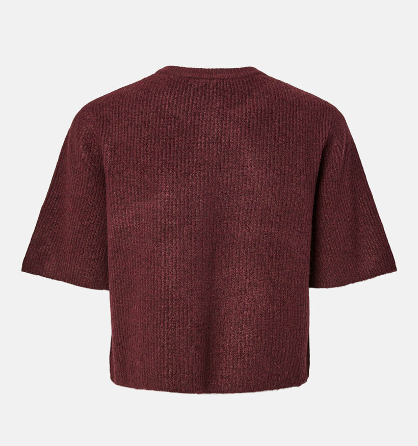 Pieces Silly Gilet en Bordeaux pour femmes (378371)