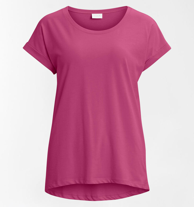 Vila Dreamers T-shirt en Fuchsia (311616)