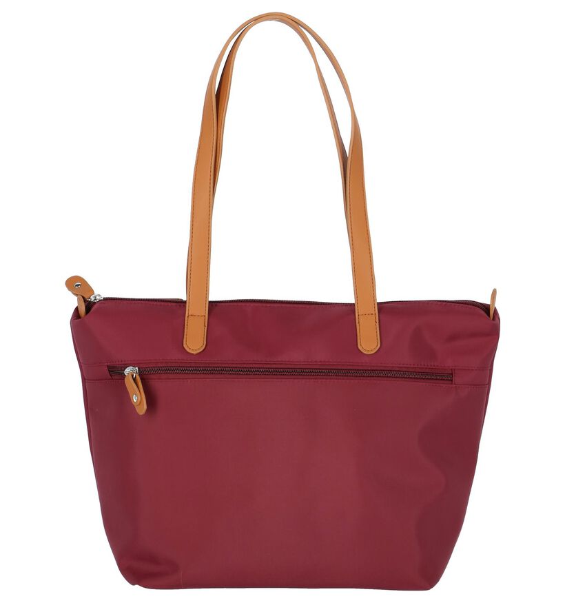 Arthur & Aston Bordeaux Shopper Tas in stof (208712)