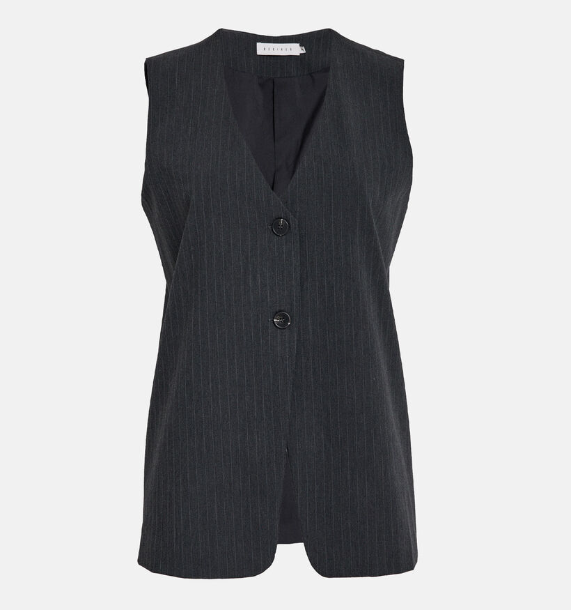 Desires Laina Zwarte Mouwloze Blazer voor dames (365833)