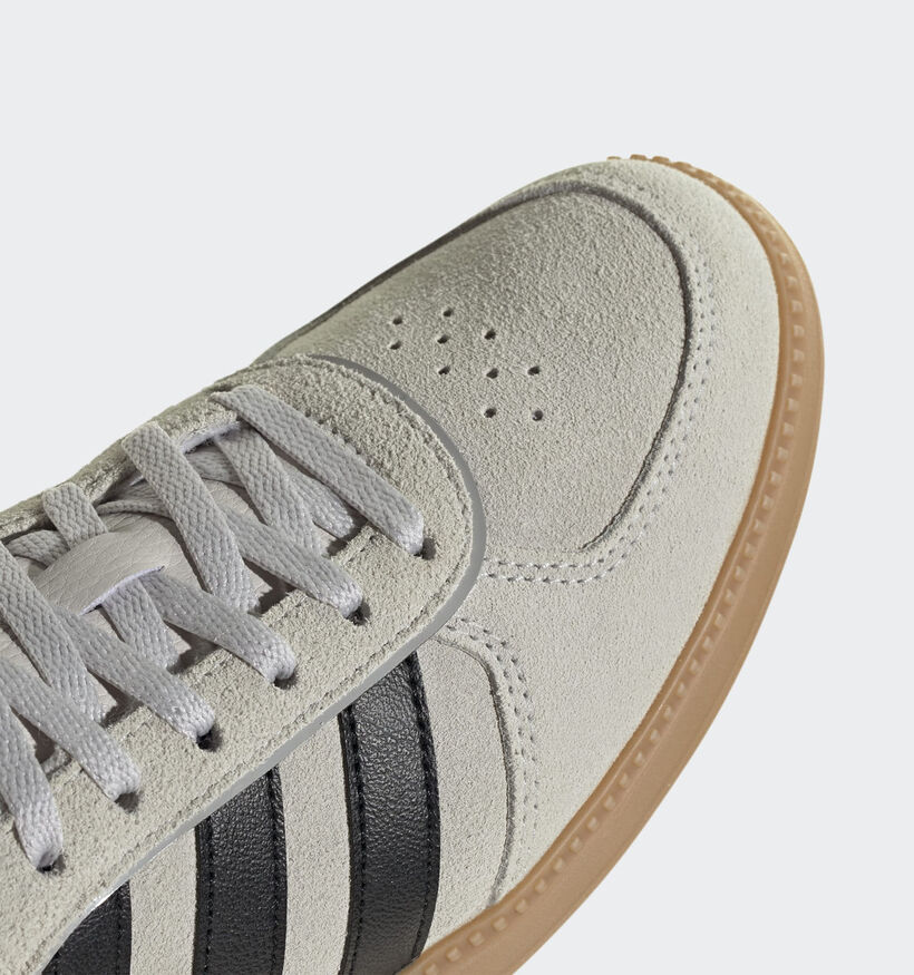 adidas Breaknet Sleek Baskets en Gris/Noir pour femmes (372855) - pour semelles orthop&eacute;diques