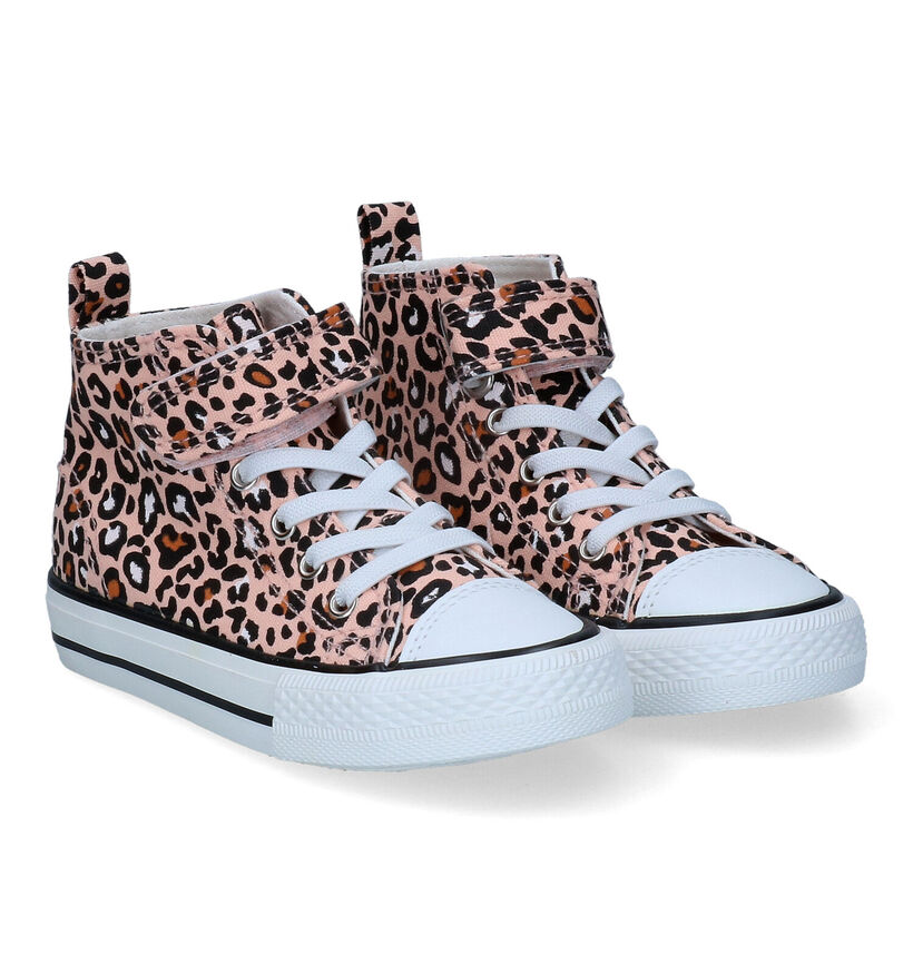 Milo & Mila Roze Sneakers in stof (308161)