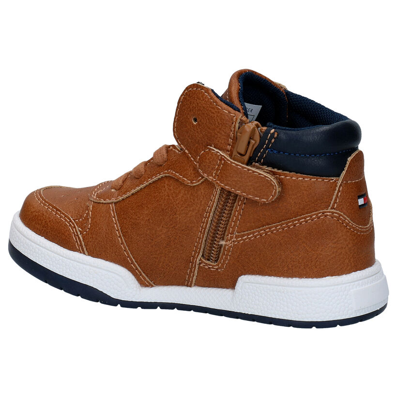 Tommy Hilfiger Chaussures hautes en Bleu foncé en simili cuir (279917)