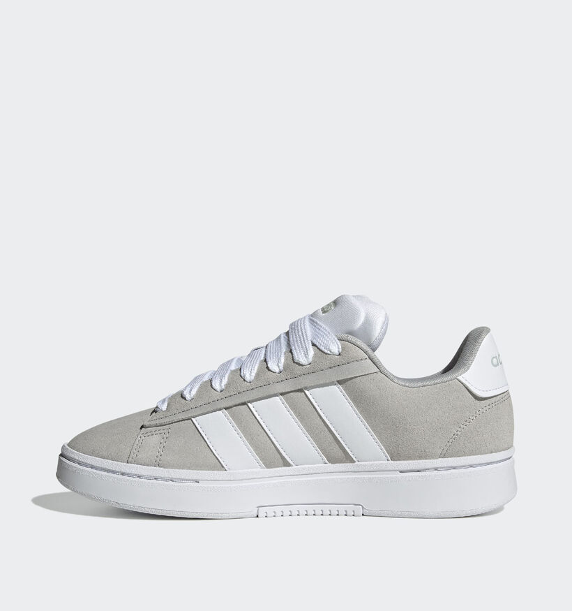 adidas Grand Court Alpha 00s Baskets basses en Gris pour hommes (357071) - pour semelles orthopédiques