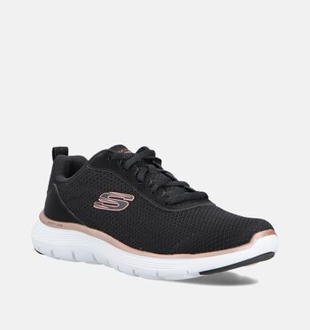 Skechers Memory Foam Low Sneakers Zwart