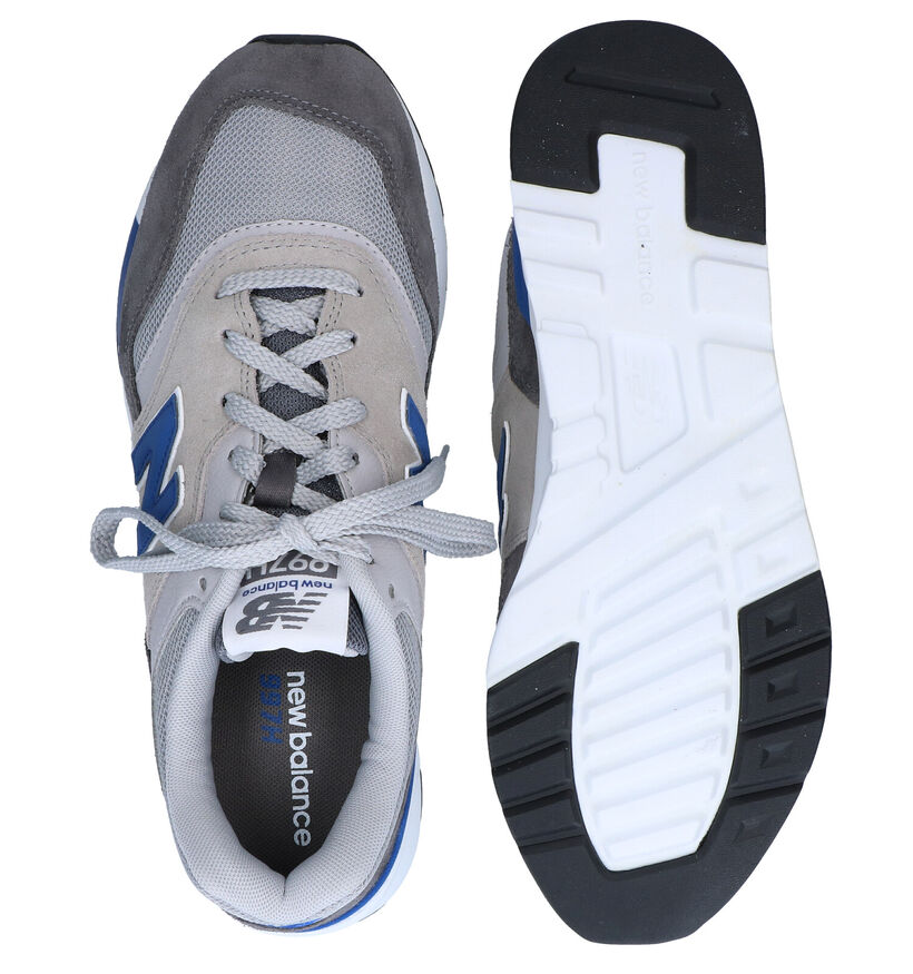 New Balance CM 997 Grijze Sneakers in leer (293559)