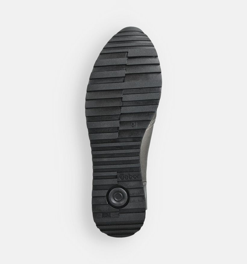 Gabor Chaussures à lacets en Argent pour femmes (360314) - pour semelles orthopédiques