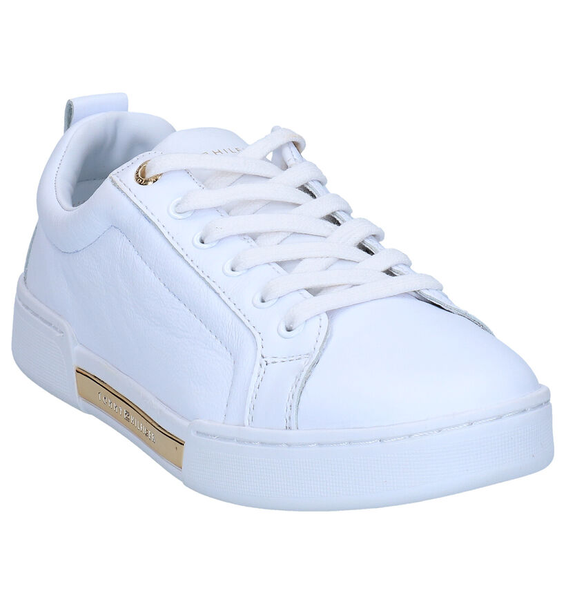 Tommy Hilfiger Baskets basses en Blanc en cuir (268348)