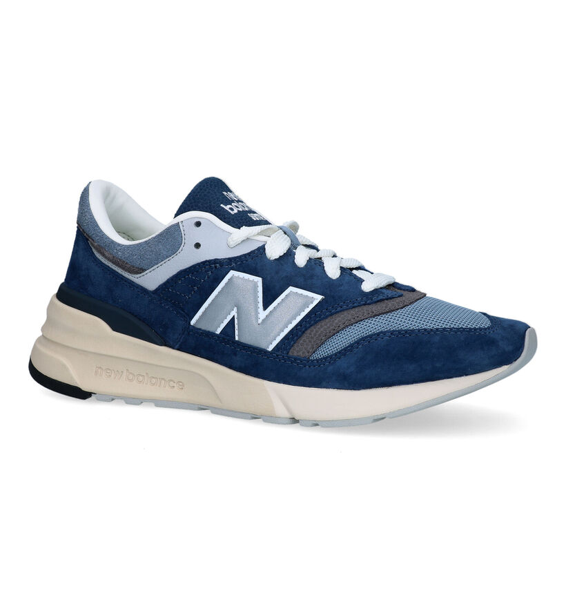 New Balance U 997 Baskets en Bleu pour hommes (327277) - pour semelles orthopédiques