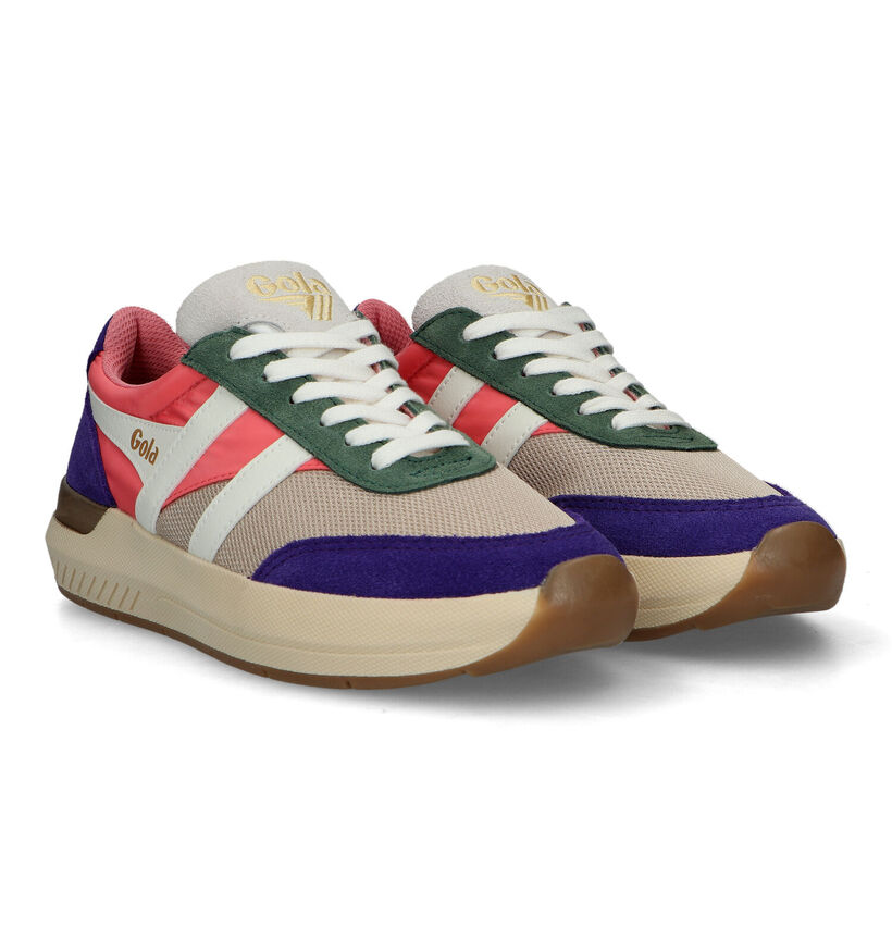 Gola Raven Roze Sneakers voor dames (336358) - geschikt voor steunzolen