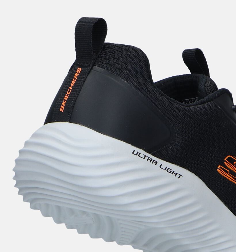 Skechers Bounder Intread Zwarte Sneakers voor heren (351863)