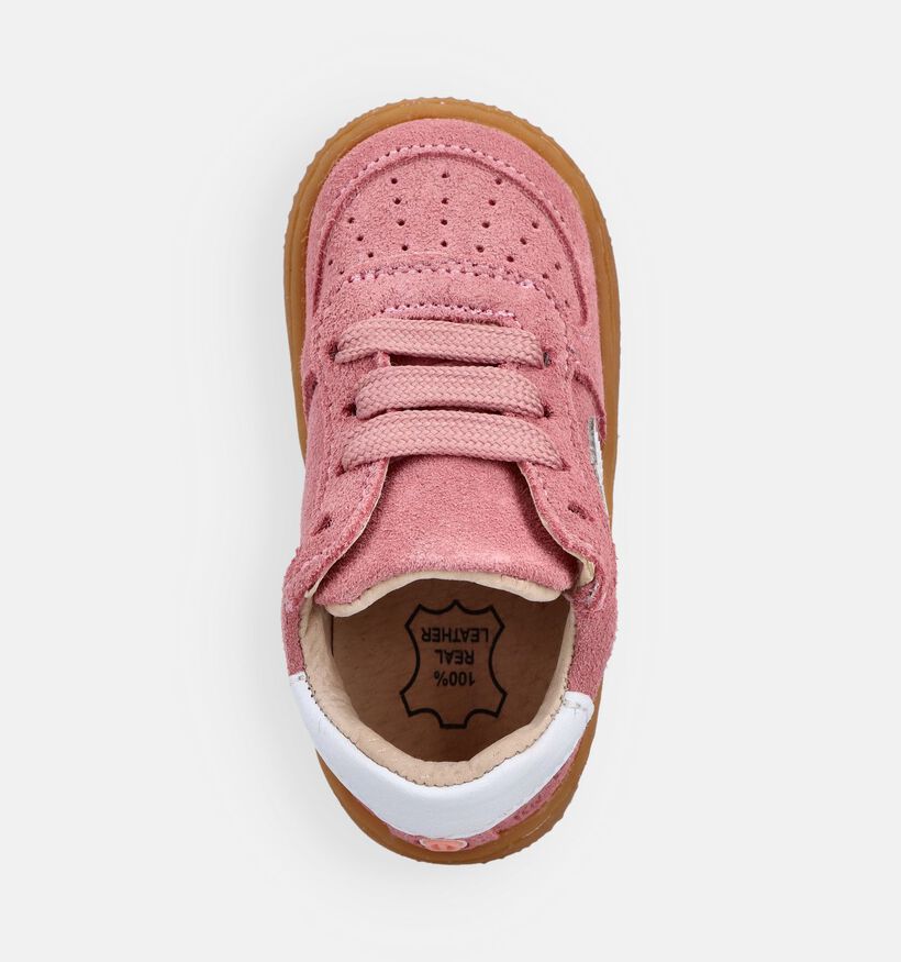 Shoesme Baskets pour b&eacute;b&eacute; en Rose pour filles (372140) - pour semelles orthop&eacute;diques