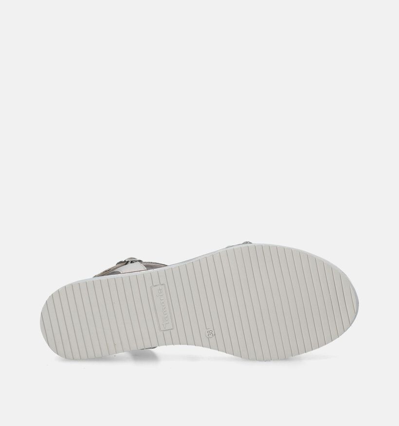 Tamaris Beige Sandalen Met Sleehak voor dames (338300)