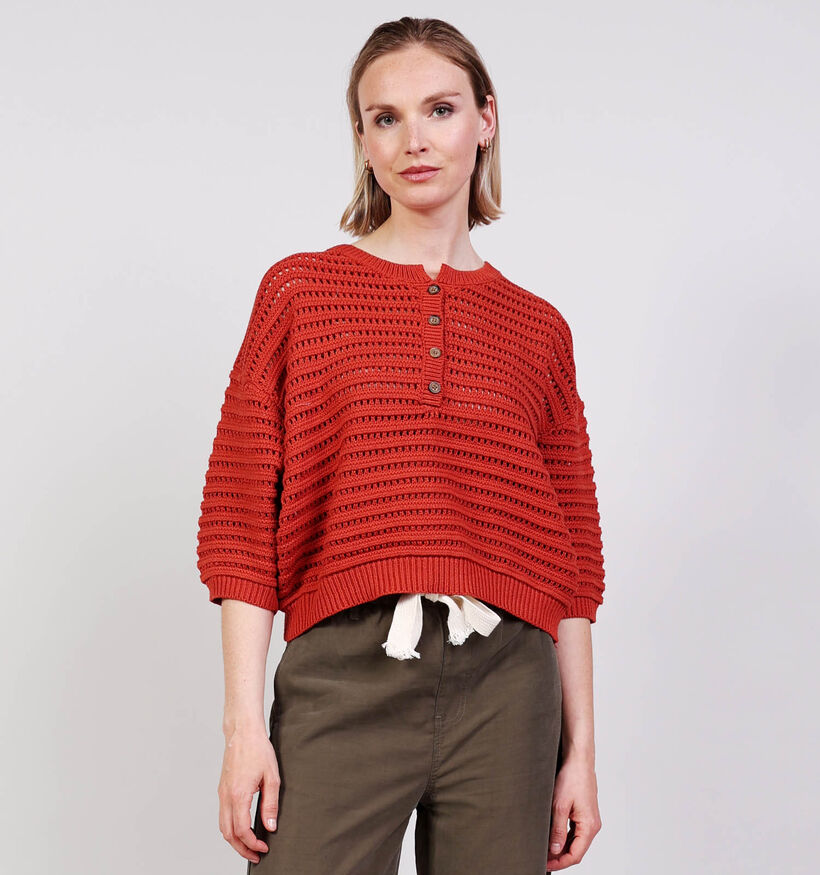 Rue Mazarine Pearly Oranje Trui voor dames (374149)