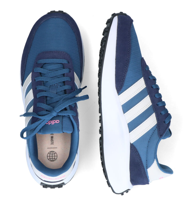adidas Run 70S Blauwe Sneakers voor dames (311388) - geschikt voor steunzolen