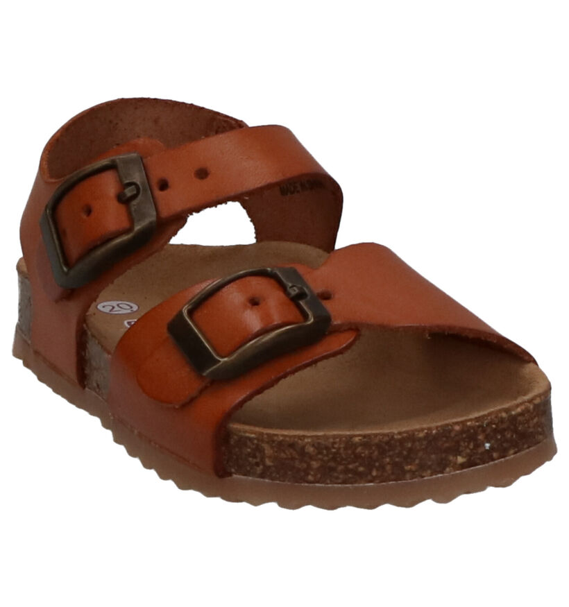 Bumba Beasy Blauwe Sandalen in leer (273235)