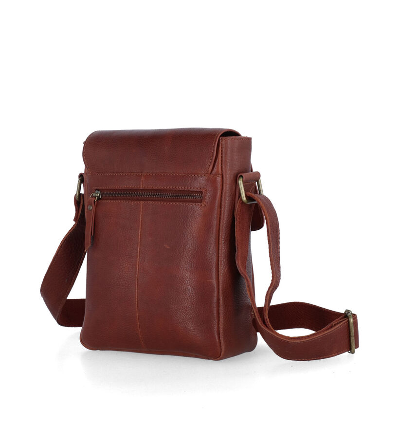 Burkely Ranger Zwarte Crossbody Tas in leer (318550)