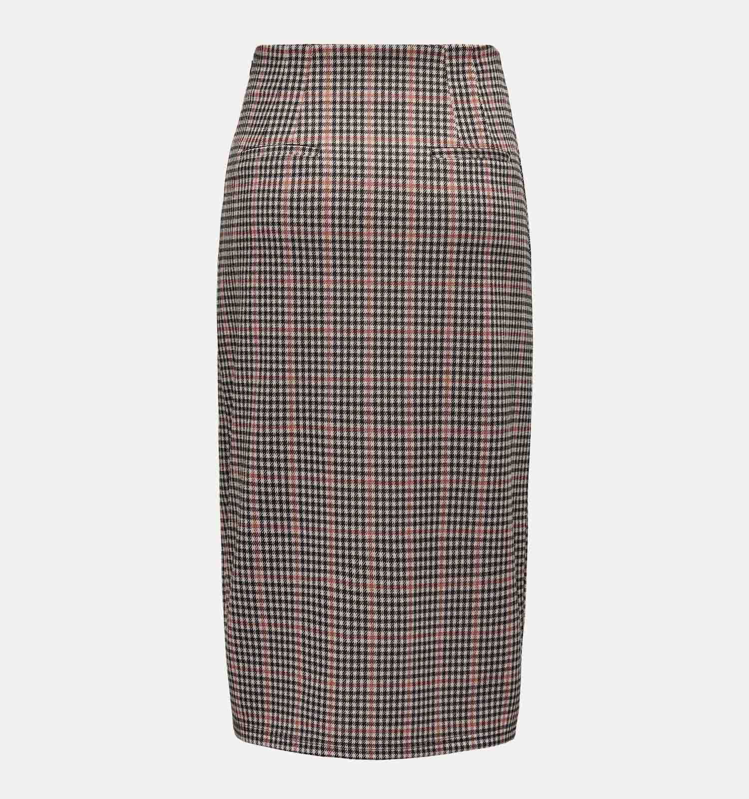 Geruit clearance rokje dames