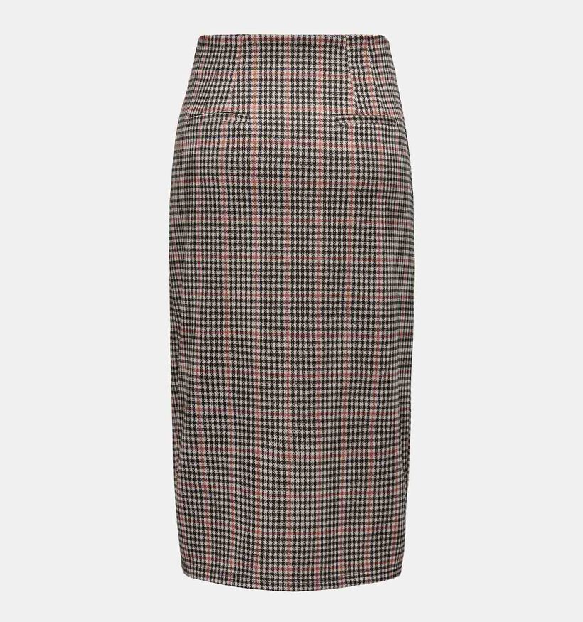 JDY Geggo Bruine Geruite rok voor dames (332496)