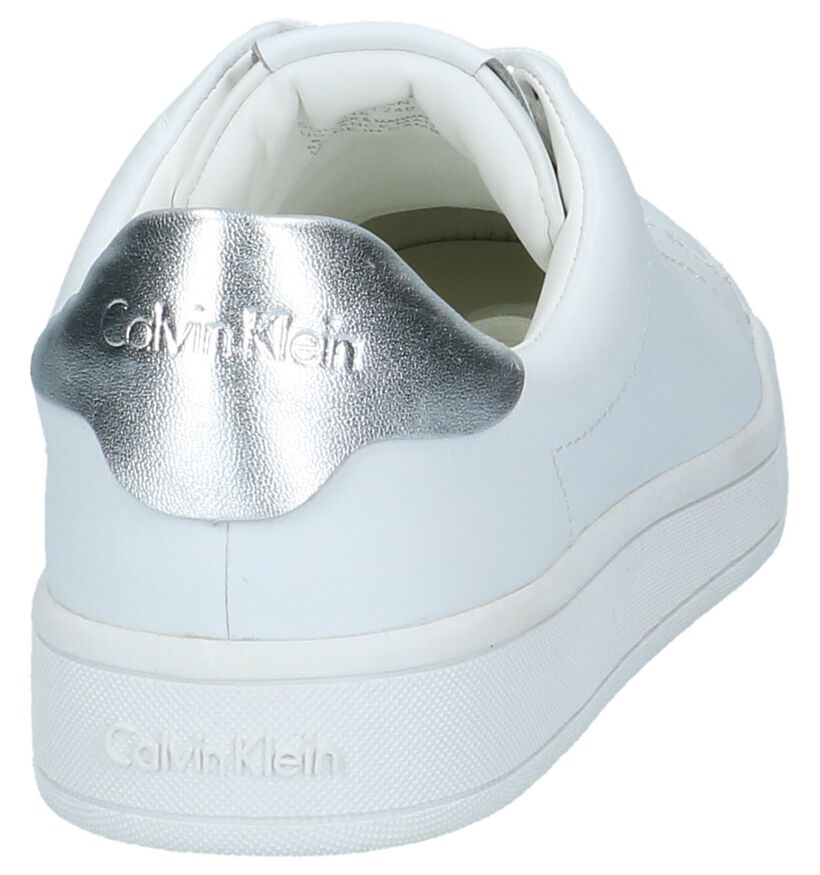 Witte Lage Geklede Sneakers Calvin Klein Solange, , pdp