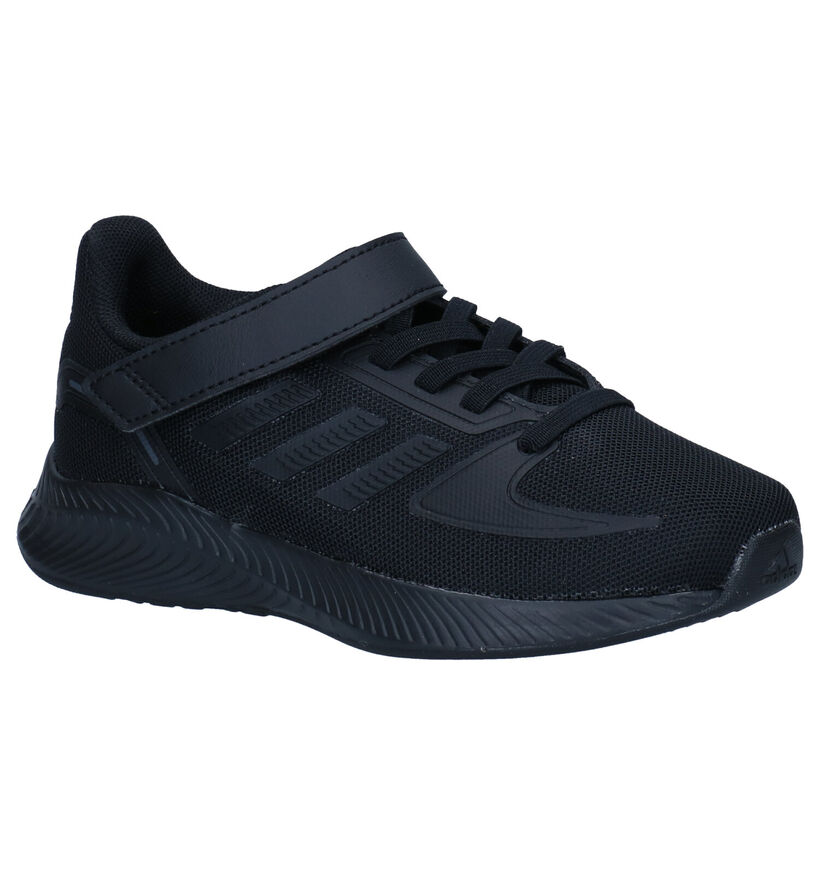 adidas Runfalcon 2.0 Zwarte Sneakers in stof (290770)