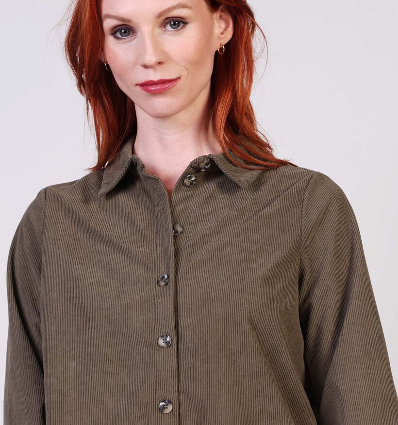 Vero Moda Melly Chemise en Vert pour femmes (364545)