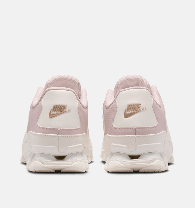 Nike Reax TR Ecru/Lichtroze Sneakers voor dames (372896) - geschikt voor steunzolen