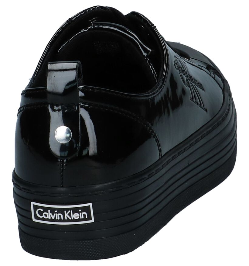 Calvin Klein Zolah Chaussures à lacets en Noir en simili cuir (255817)