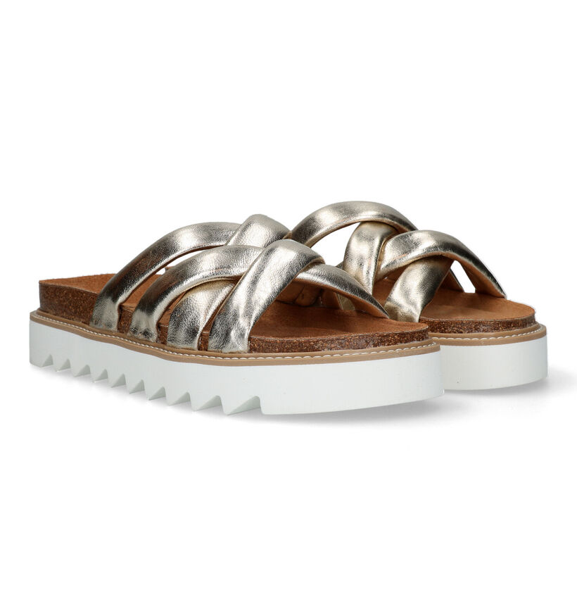 Tamaris Gouden Slippers voor dames (335098)