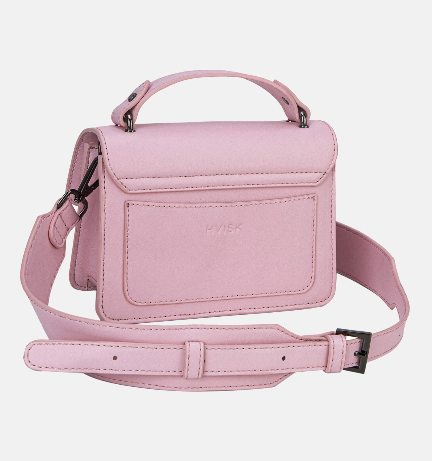 Hvisk Renei Soft Structure Roze Crossbody tas Dames Handtassen Online op TORFS.BE