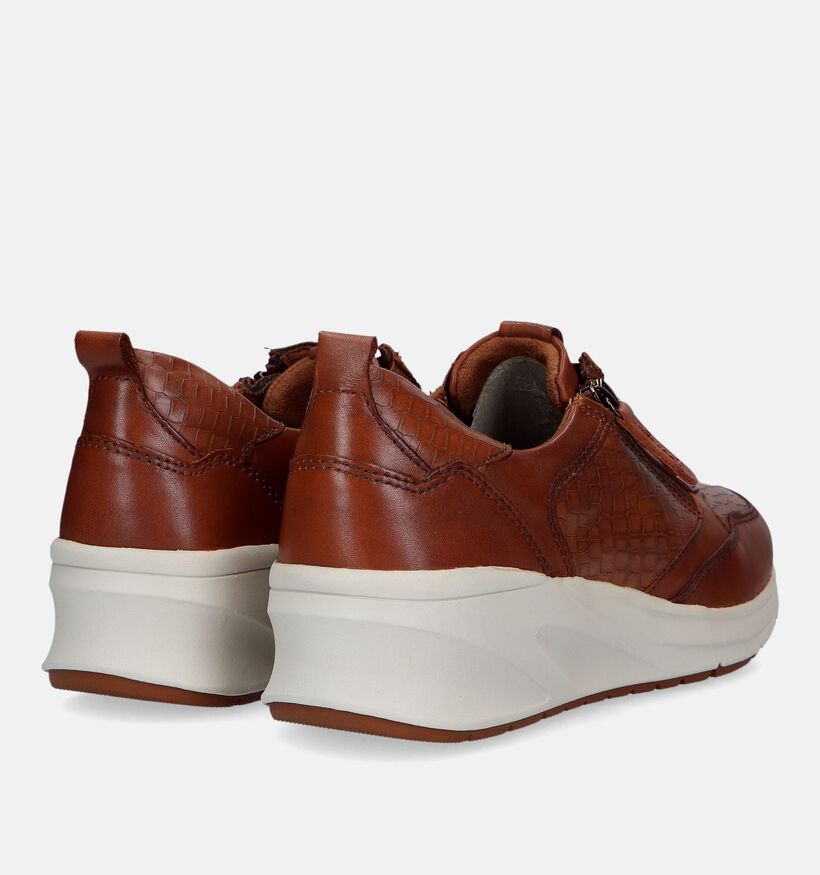 Tamaris Baskets casual en Cognac pour femmes (339431) - pour semelles orthopédiques