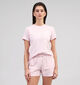 New Balance Roze T-shirt voor dames (354024)