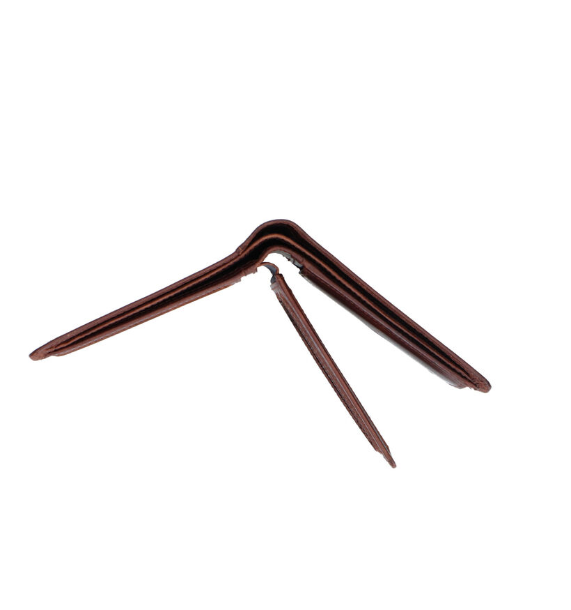 Maverick Portefeuille en Brun pour hommes (358810)