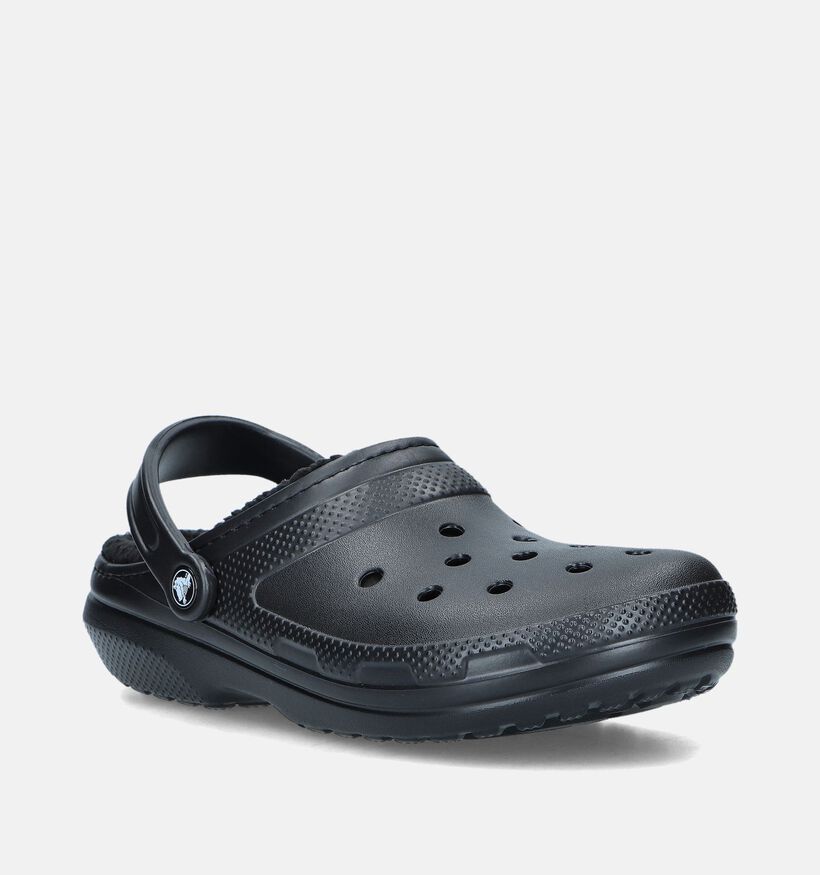 Crocs Classic All Lined Nu-pieds en Noir pour hommes (347562)
