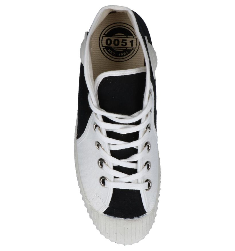 0051 Anton Zwarte Sneakers voor dames (272676) - geschikt voor steunzolen